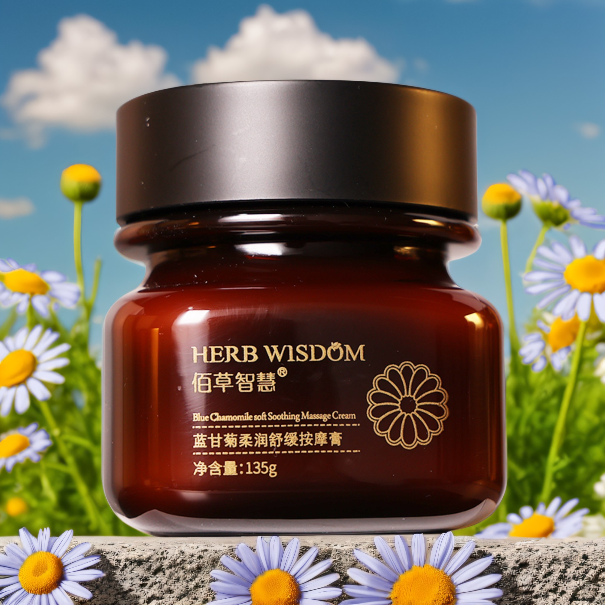 蓝甘菊柔润舒缓按摩膏